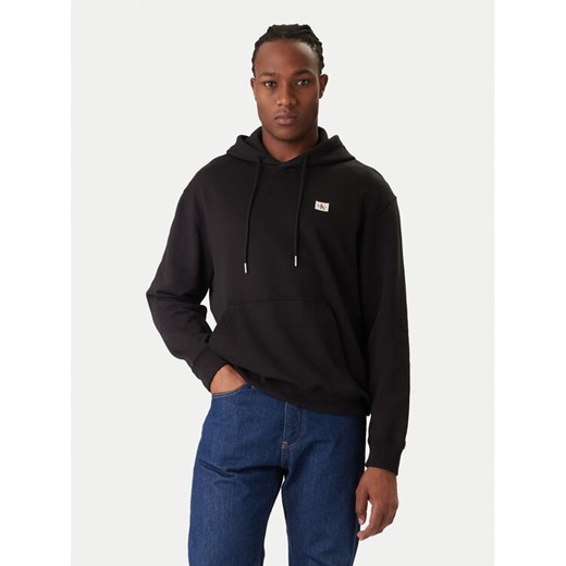 Calvin Klein Jeans Bluza LV04RC274G Czarny Regular Fit ze sklepu MODIVO w kategorii Bluzy męskie - zdjęcie 187535252