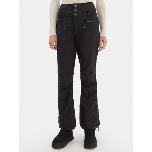 Roxy Spodnie snowboardowe Rising High ERJTP03295 Czarny Skinny Fit ze sklepu MODIVO w kategorii Spodnie damskie - zdjęcie 187535262