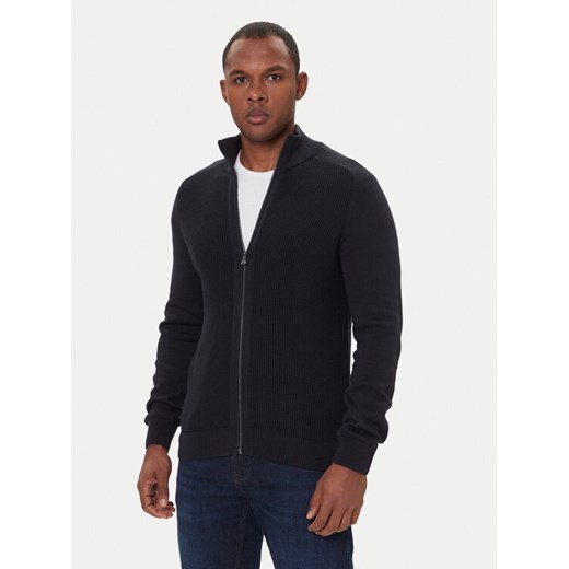 JOOP! Jeans Kardigan Olegor 30048178 Granatowy Modern Fit ze sklepu MODIVO w kategorii Swetry męskie - zdjęcie 187535962