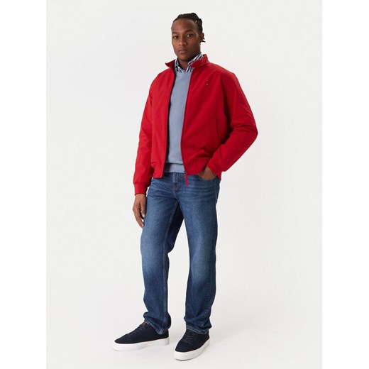 Tommy Hilfiger Kurtka przejściowa Harrington MW0MW37647 Czerwony Regular Fit ze sklepu MODIVO w kategorii Kurtki męskie - zdjęcie 187535971