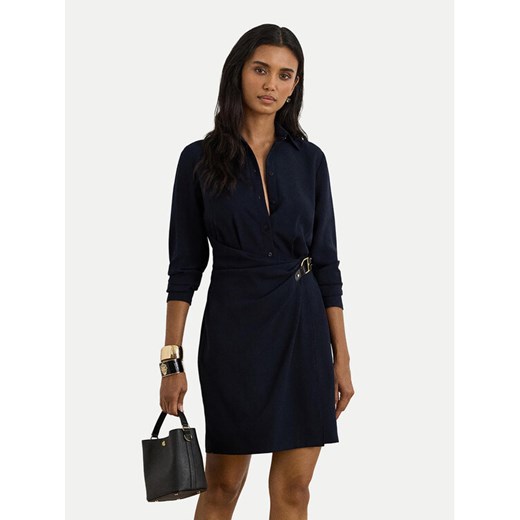 LAUREN RALPH LAUREN Sukienka codzienna 200P03578001 Granatowy Regular Fit ze sklepu MODIVO w kategorii Sukienki - zdjęcie 187535980