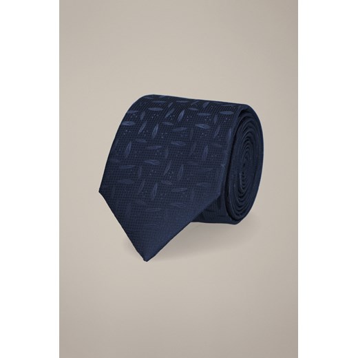 Krawat Granatowy Wzór Geometryczny ze sklepu Lancerto S.A. w kategorii Krawaty - zdjęcie 187536263