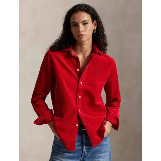 POLO RALPH LAUREN Sztruksowa koszula | Classic fit ze sklepu Gomez Fashion Store w kategorii Koszule damskie - zdjęcie 187536654