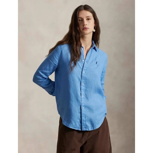 POLO RALPH LAUREN Lniana koszula | Classic fit ze sklepu Gomez Fashion Store w kategorii Koszule damskie - zdjęcie 187536664