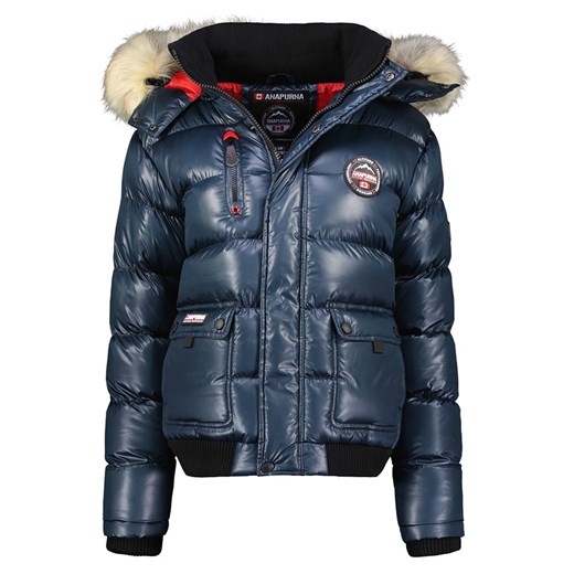 ANAPURNA Kurtka zimowa &quot;Bugsana&quot; w kolorze granatowym ze sklepu Limango Polska w kategorii Kurtki damskie - zdjęcie 187537484