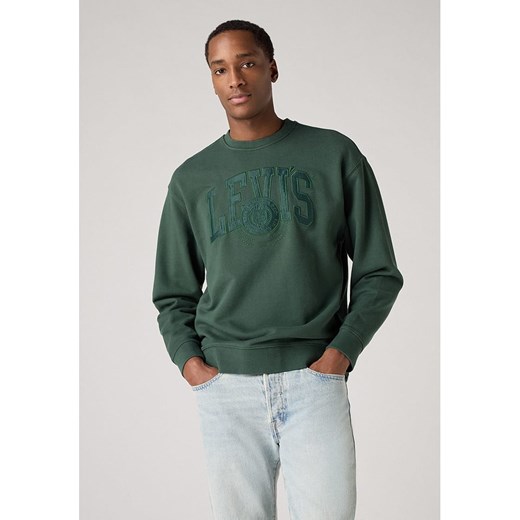 Levi&apos;s Bluza w kolorze ciemnozielonym ze sklepu Limango Polska w kategorii Bluzy męskie - zdjęcie 187537574