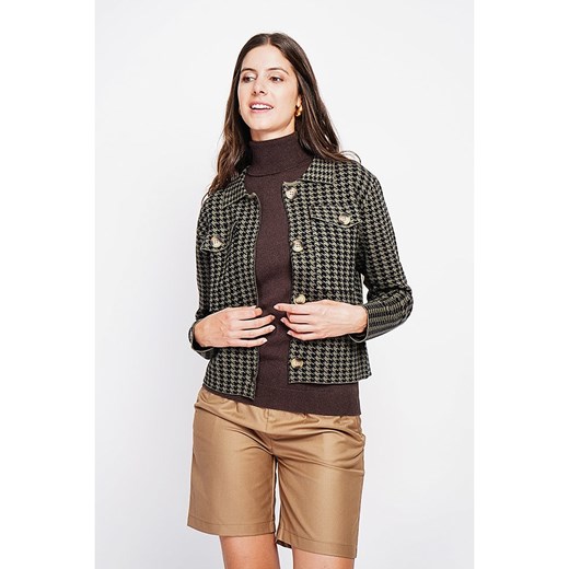 ASSUILI Blezer w kolorze oliwkowo-czarnym ze sklepu Limango Polska w kategorii Marynarki damskie - zdjęcie 187537602