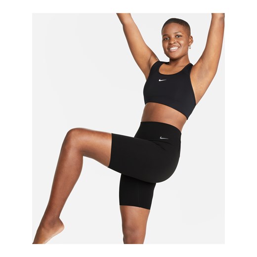 Damskie kolarki z wysokim stanem 20 cm Nike Zenvy - Czerń ze sklepu Nike poland w kategorii Szorty - zdjęcie 187538930