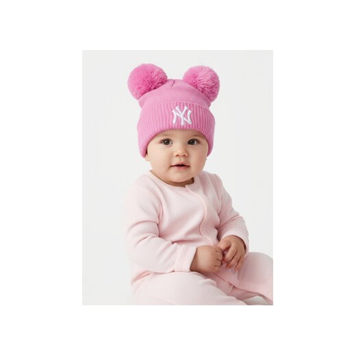 New Era Czapka Child Double Pom Se 60565308 Różowy New Era OS MODIVO