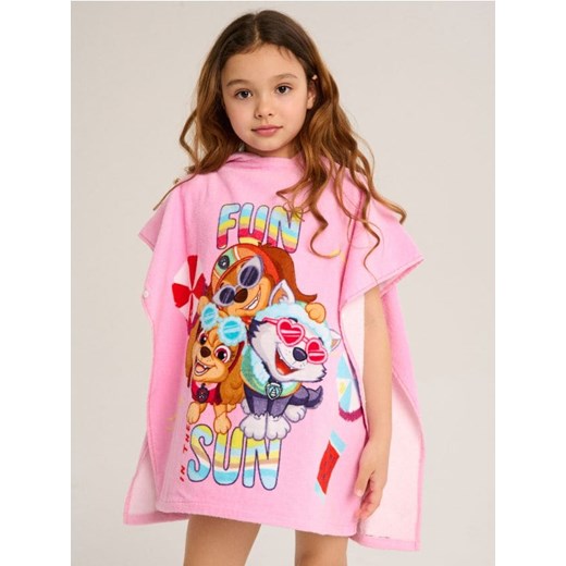 Sinsay - Ręcznik z kapturem PAW Patrol - różowy ze sklepu Sinsay w kategorii Ręczniki - zdjęcie 187540614