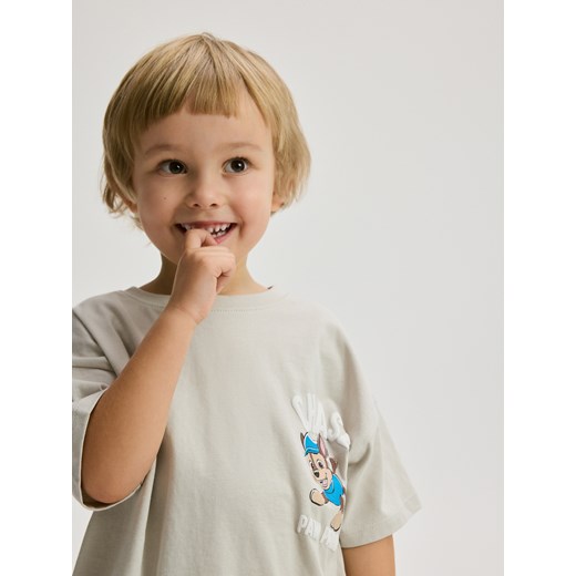 Reserved - T-shirt Psi Patrol - jasnoszary ze sklepu Reserved w kategorii T-shirty chłopięce - zdjęcie 187541121