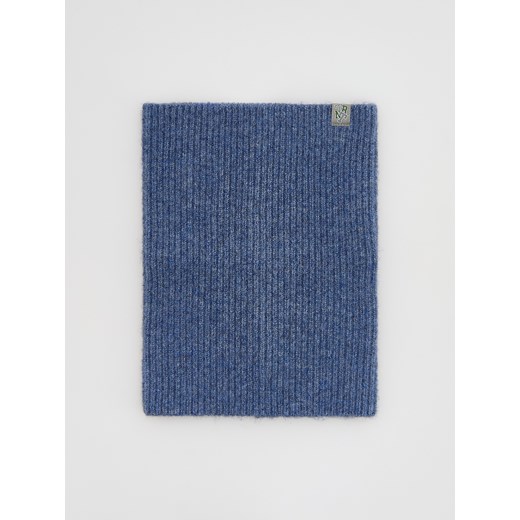 Reserved - Komin z domieszką wełny - granatowy ze sklepu Reserved w kategorii Szaliki męskie - zdjęcie 187541253