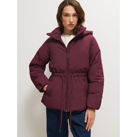 Mohito - Bordowa kurtka puffer - kasztanowy ze sklepu Mohito w kategorii Kurtki damskie - zdjęcie 187541452