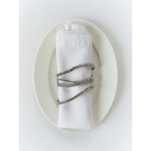 Reserved - Zestaw bransoletek - srebrny ze sklepu Reserved w kategorii Bransoletki - zdjęcie 187541770