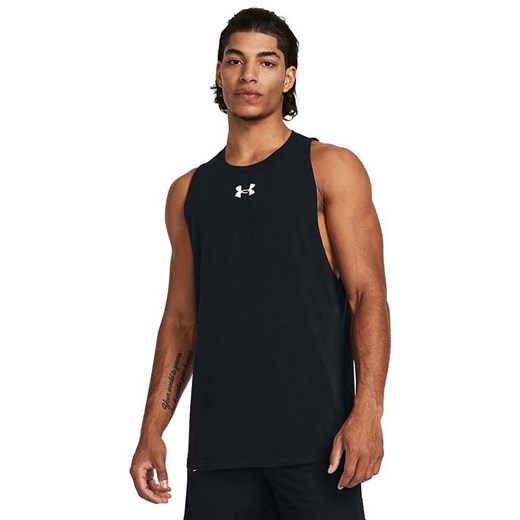 Under Armour Top sportowy &quot;Baseline&quot; w kolorze czarnym ze sklepu Limango Polska w kategorii T-shirty męskie - zdjęcie 187542061