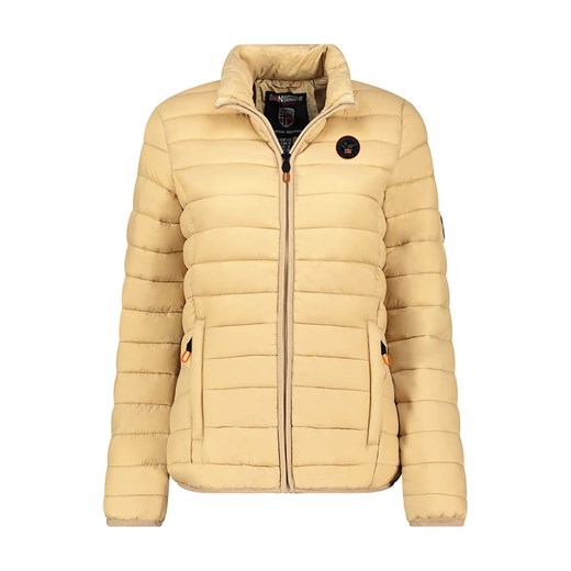 Geographical Norway Kurtka pikowana &quot;Atikamap&quot; w kolorze beżowym ze sklepu Limango Polska w kategorii Kurtki damskie - zdjęcie 187542163