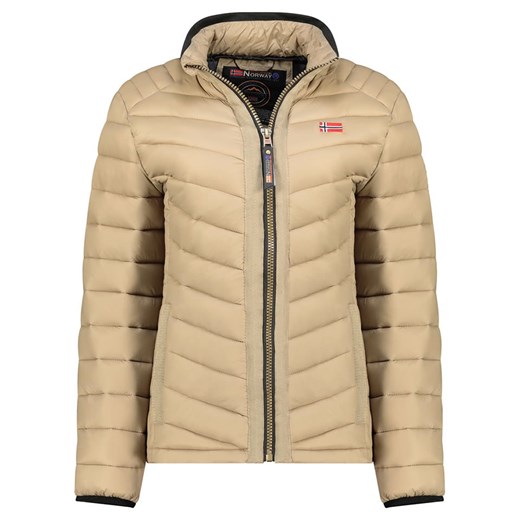 Geographical Norway Kurtka pikowana &quot;Carliti&quot; w kolorze beżowym ze sklepu Limango Polska w kategorii Kurtki damskie - zdjęcie 187542330