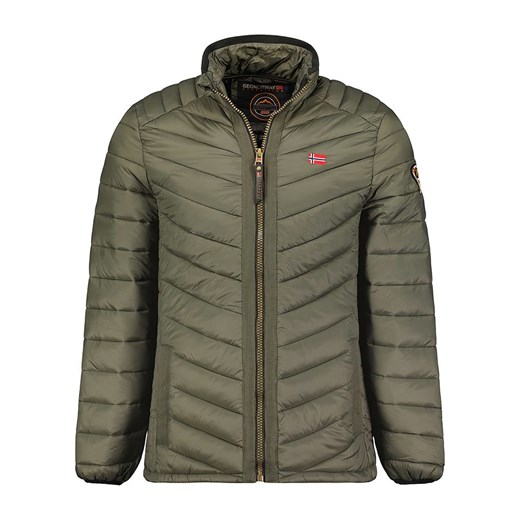 Geographical Norway Kurtka pikowana &quot;Carliti&quot; w kolorze oliwkowym ze sklepu Limango Polska w kategorii Kurtki damskie - zdjęcie 187542334