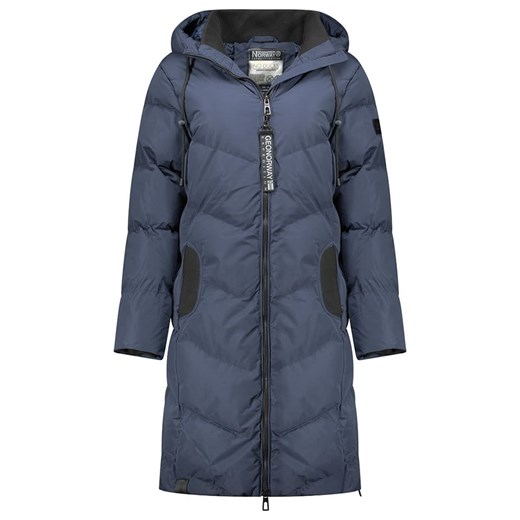 Geographical Norway Płaszcz zimowy &quot;Bonus&quot; w kolorze granatowym Geographical Norway XL Limango Polska promocyjna cena
