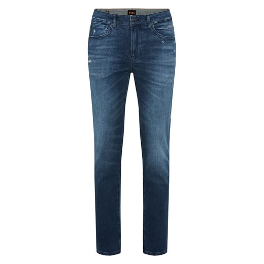 Hugo Boss Orange Dżinsy - Regular fit - w kolorze granatowym ze sklepu Limango Polska w kategorii Jeansy męskie - zdjęcie 187542831