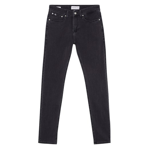 CALVIN KLEIN JEANS Dżinsy - Skinny fit - w kolorze ciemnoszarym ze sklepu Limango Polska w kategorii Jeansy męskie - zdjęcie 187542853