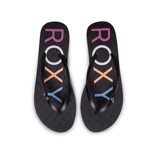 Japonki Roxy ARJL100876 Czarny ze sklepu eobuwie.pl w kategorii Klapki damskie - zdjęcie 187543013