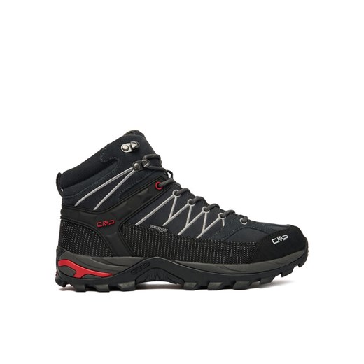 Trekkingi CMP Rigel Mid Wp Waterproof 3Q12947 Czarny ze sklepu eobuwie.pl w kategorii Buty trekkingowe męskie - zdjęcie 187543030