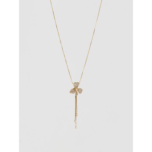 Reserved - Naszyjnik z zawieszką - złoty ze sklepu Reserved w kategorii Naszyjniki - zdjęcie 187544032