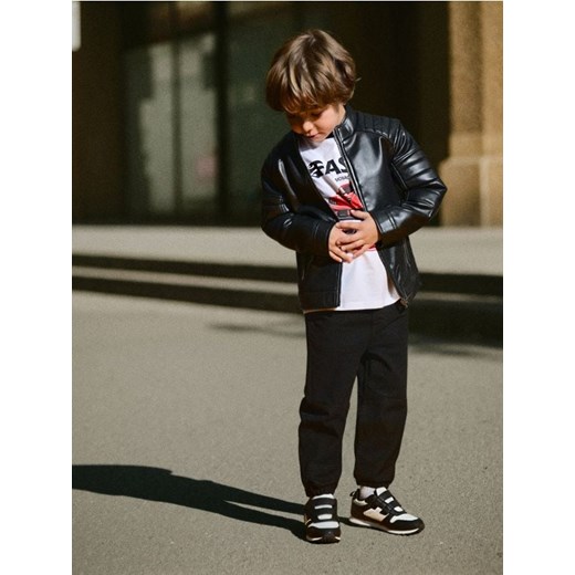 Sinsay - Ramoneska - czarny ze sklepu Sinsay w kategorii Kurtki chłopięce - zdjęcie 187544422