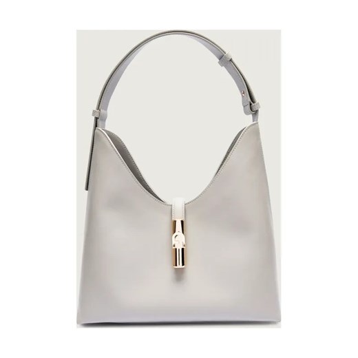 Furla Skórzane hobo FURLA GOCCIA ze sklepu Gomez Fashion Store w kategorii Torebki hobo - zdjęcie 187544480