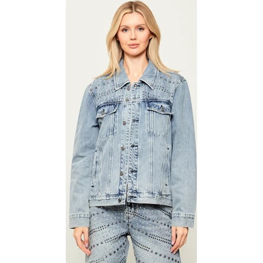 One Teaspoon Kurtka jeansowa 25TH BIRTHDAY TRUCKER | Relaxed fit ze sklepu Gomez Fashion Store w kategorii Kurtki damskie - zdjęcie 187545160