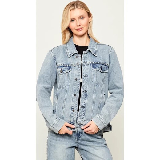 One Teaspoon Kurtka jeansowa 25TH BIRTHDAY TRUCKER | Relaxed fit ze sklepu Gomez Fashion Store w kategorii Kurtki damskie - zdjęcie 187545164