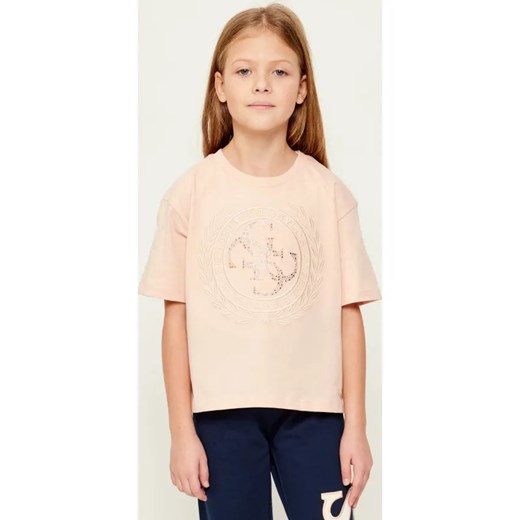 Guess T-shirt | Regular Fit ze sklepu Gomez Fashion Store w kategorii Bluzki dziewczęce - zdjęcie 187545210