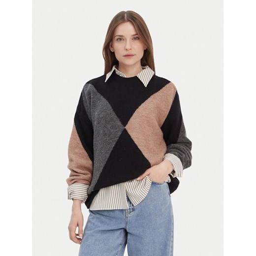 Barbour Sweter LKN1678MI11 Kolorowy Regular Fit ze sklepu MODIVO w kategorii Swetry damskie - zdjęcie 187545361