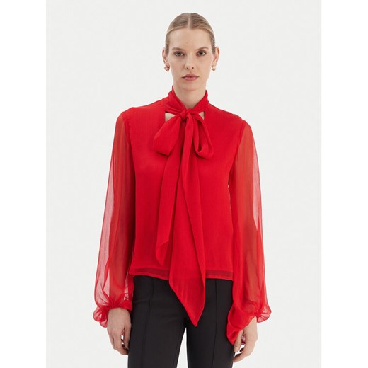 Bardot Bluzka Solace 59704TB2 Czerwony Relaxed Fit ze sklepu MODIVO w kategorii Bluzki damskie - zdjęcie 187545391