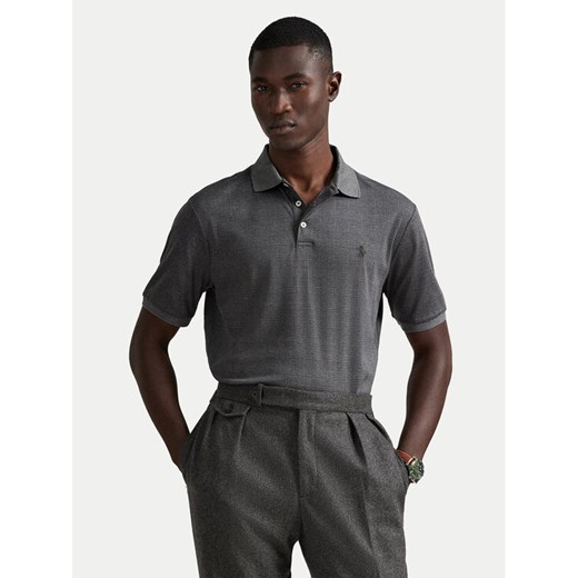Polo Ralph Lauren Polo 710P07351001 Szary Slim Fit ze sklepu MODIVO w kategorii T-shirty męskie - zdjęcie 187545394