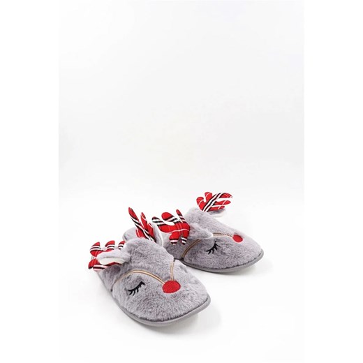 Confly Kapcie w kolorze szarym ze sklepu Limango Polska w kategorii Kapcie damskie - zdjęcie 187546432