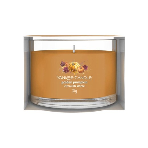 Yankee Candle Świeca zapachowa &quot;Golden Pumpkin&quot; - 37 g ze sklepu Limango Polska w kategorii Świece i dyfuzory - zdjęcie 187546643