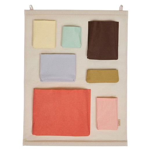 OYOY mini Organizer w kolorze beżowym - 55 x 38 cm ze sklepu Limango Polska w kategorii Akcesoria i przechowywanie - zdjęcie 187546673