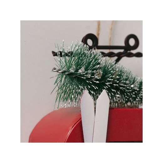 Boltze Zawieszka świąteczna &quot;Galero&quot; w kolorze czerwono-zielonym - Boltze onesize promocja Limango Polska