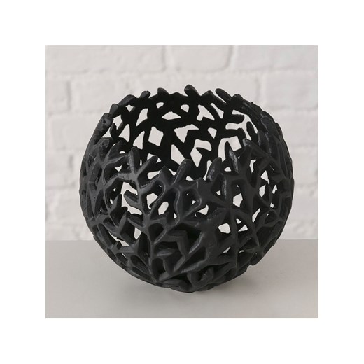 Boltze Świecznik &quot;Philis&quot; w kolorze czarnym - wys. 12,5 x Ø 15 cm ze sklepu Limango Polska w kategorii Świeczniki - zdjęcie 187547003