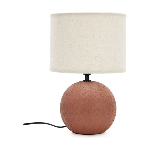 Bizzotto Lampa stołowa &quot;Irvin&quot; w kolorze jasnobrązowym - wys. 32 x Ø 20 cm ze sklepu Limango Polska w kategorii Oświetlenie - zdjęcie 187547043