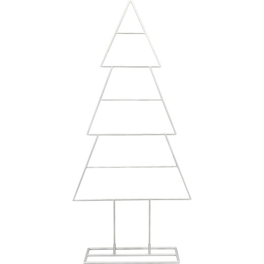 POSIWIO Figurka dekoracyjna &quot;Tree&quot; w kolorze białym - 54,5 x 117 cm ze sklepu Limango Polska w kategorii Dekoracje - zdjęcie 187547272