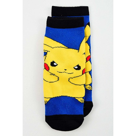 Pokémon Skarpety &quot;Pokemon&quot; w kolorze granatowo-żółtym ze sklepu Limango Polska w kategorii Skarpetki dziecięce - zdjęcie 187547334