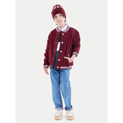 Guess Jeansy J5YA03 D5QY0 Niebieski Regular Fit ze sklepu MODIVO w kategorii Spodnie chłopięce - zdjęcie 187547764