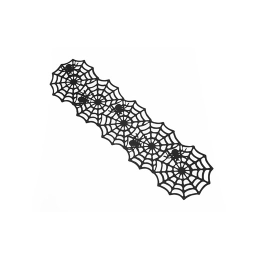 CHAKS Bieżnik w kolorze czarnym - 148 x 41 cm ze sklepu Limango Polska w kategorii Obrusy i bieżniki - zdjęcie 187548141