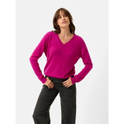 Just Cashmere Kaszmirowy sweter &quot;Nora&quot; w kolorze różowym Just Cashmere S wyprzedaż Limango Polska