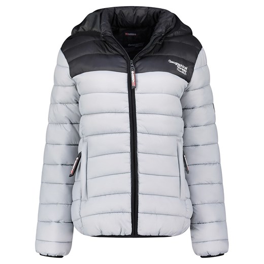 Geographical Norway Kurtka pikowana &quot;Atikoclerc&quot; w kolorze szarym ze sklepu Limango Polska w kategorii Kurtki damskie - zdjęcie 187548182