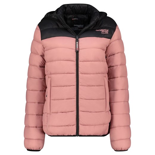 Geographical Norway Kurtka pikowana &quot;Atikoclerc&quot; w kolorze jasnoróżowym ze sklepu Limango Polska w kategorii Kurtki damskie - zdjęcie 187548194