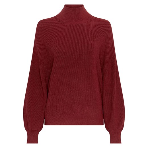 MOSS COPENHAGEN Sweter &quot;Magnea&quot; w kolorze bordowym ze sklepu Limango Polska w kategorii Swetry damskie - zdjęcie 187548701